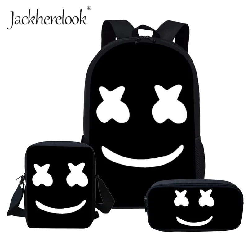 2019 Hot Black Marshmello School Bags Set 3Pcs Kids School Backpack Mini Crossbody Bag Cute Pen Pencil Pouch Child Student Bag
2019 Hot Black Marshmello School Bags Set 3Pcs Kids School Backpack Mini Crossbody Bag Cute Pen Pencil Pouch Child Student Bag