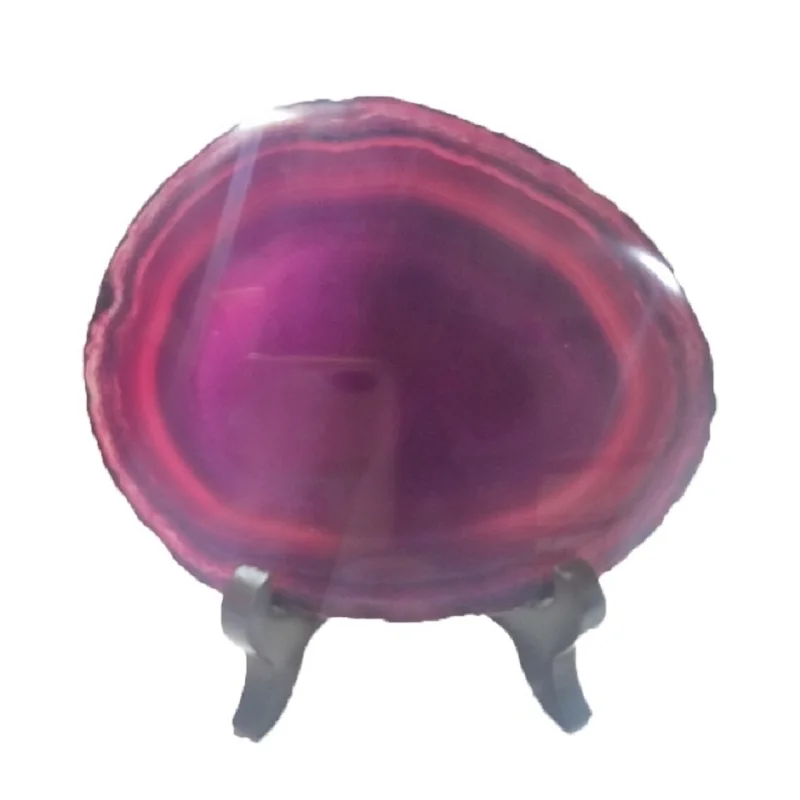 1pcs Agate Slices Geode Stones,Coasters Cup Mat,Irregular Shape Decor Crystals Collection+wooden support
1pcs Agate Slices Geode Stones,Coasters Cup Mat,Irregular Shape Decor Crystals Collection+wooden support