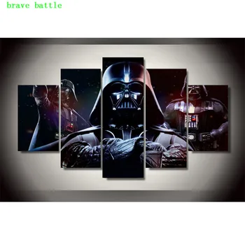 Star Wars Darth Vader 5 Pieces Canvas Painting Print Living Room Home Decor Modern Wall Art Oil Painting Poster
Star Wars Darth Vader 5 Pieces Canvas Painting Print Living Room Home Decor Modern Wall Art Oil Painting Poster
