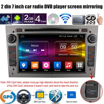 Support 4G LTE 2 Din 7 inch Android 6.0 Car DVD radio player GPS For Vauxhall Opel Astra H G J Vectra Antara Zafira Corsa
Support 4G LTE 2 Din 7 inch Android 6.0 Car DVD radio player GPS For Vauxhall Opel Astra H G J Vectra Antara Zafira Corsa