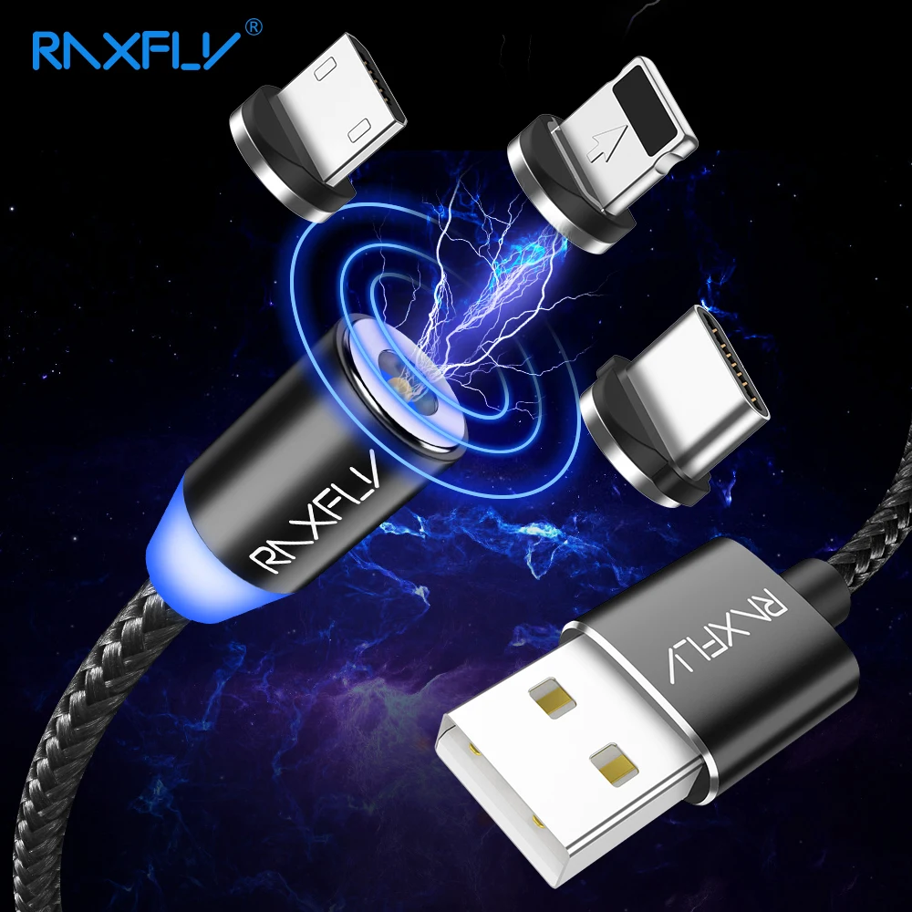 RAXFLY Magnetic Cable For iPhone XR XS Max Magnetic USB Charging Wire Micro USB Type C Cable For Samsung Xiaomi Magnet Charger
RAXFLY Magnetic Cable For iPhone XR XS Max Magnetic USB Charging Wire Micro USB Type C Cable For Samsung Xiaomi Magnet Charger