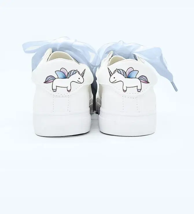 Ribbon Little White Unicorn Sneakers 26 Ribbon Little White Unicorn Sneakers -Unicorn Fashion HTB1SumVRHvpK1RjSZFqq6AXUVXay