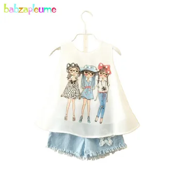Baby Girls Clothes Chiffon Vest Dress Short Pant Jeans Toddler Girls Costume Kids Girls Outfit 2PCS Set Children Clothing A277
Baby Girls Clothes Chiffon Vest Dress Short Pant Jeans Toddler Girls Costume Kids Girls Outfit 2PCS Set Children Clothing A277
