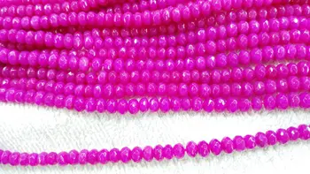 2strands 2x4-10x16mm Jade Rondelle Abacus Faceted Beads Ruby fushisia red Blue Black Pink Red jewelry making supplies
2strands 2x4-10x16mm Jade Rondelle Abacus Faceted Beads Ruby fushisia red Blue Black Pink Red jewelry making supplies