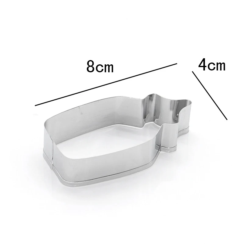 Stainless Steel Cookie Cutter Fondant Molds Baby Bottle Bib Cloth Shape Baking Supplies DTT88
Stainless Steel Cookie Cutter Fondant Molds Baby Bottle Bib Cloth Shape Baking Supplies DTT88