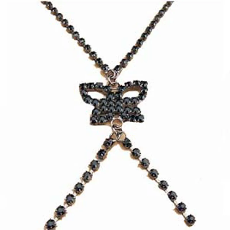 Rhinestone Butterfly Fashion Bra Straps Underwear Accessory Decorative cosutme jewelry ornament 3pcs x New Gun-black
Rhinestone Butterfly Fashion Bra Straps Underwear Accessory Decorative cosutme jewelry ornament 3pcs x New Gun-black