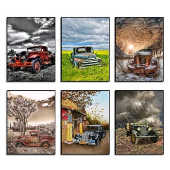 DIY Diamond Embroidery Old Car Full Square/ Round Rhinestones Mosaic Pattern Diamond Painting Cross Stitch Home Decoration Craft
DIY Diamond Embroidery Old Car Full Square/ Round Rhinestones Mosaic Pattern Diamond Painting Cross Stitch Home Decoration Craft