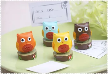 Cute resin owl place card holder creative gift for children party table decoration W9198
Cute resin owl place card holder creative gift for children party table decoration W9198