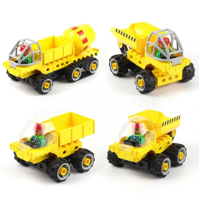 Big blocks shop truck 5 in 1 concrete Assembly model blocks educational children toys cars gift433
Big blocks shop truck 5 in 1 concrete Assembly model blocks educational children toys cars gift433