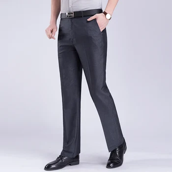 Spring and Autumn Men Suit trousers Gray Navy Black Men Pant 30 31 32 33 34 36 38 40 Middle-aged man pants
Spring and Autumn Men Suit trousers Gray Navy Black Men Pant 30 31 32 33 34 36 38 40 Middle-aged man pants