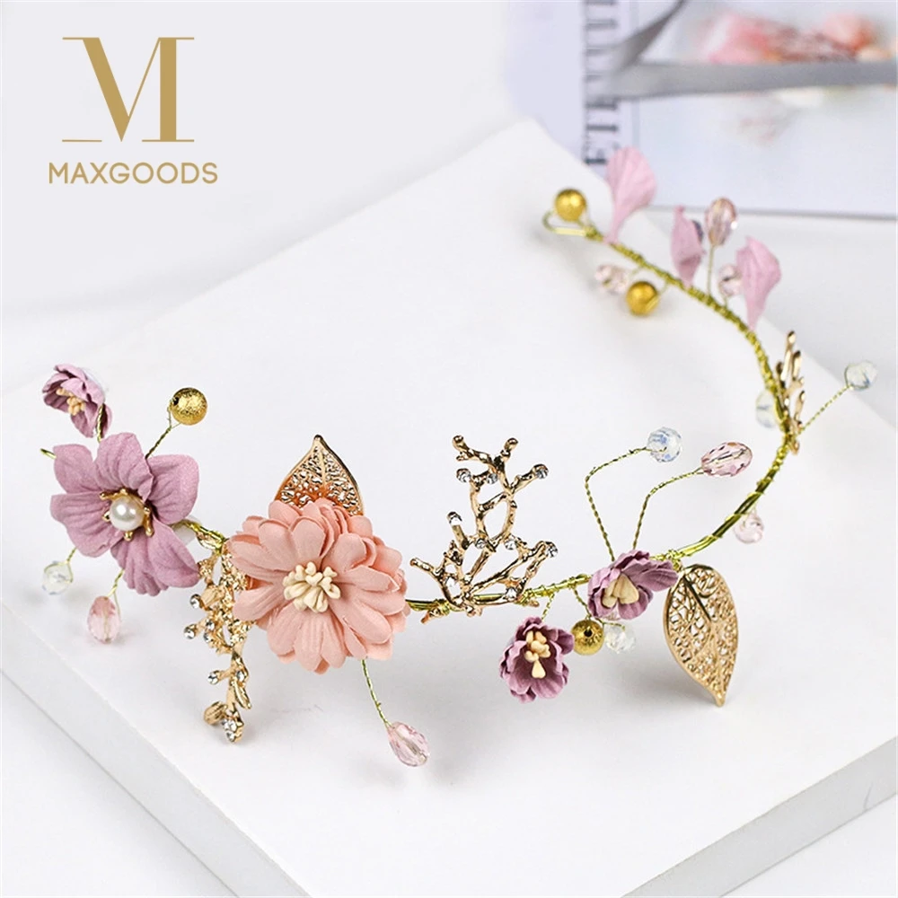 Bride Headwear Head Band Hair Accessories Wedding Headdress Handmade Purple Flower Tiaras Alloy Headpiece Crown Hair Jewelry
Bride Headwear Head Band Hair Accessories Wedding Headdress Handmade Purple Flower Tiaras Alloy Headpiece Crown Hair Jewelry