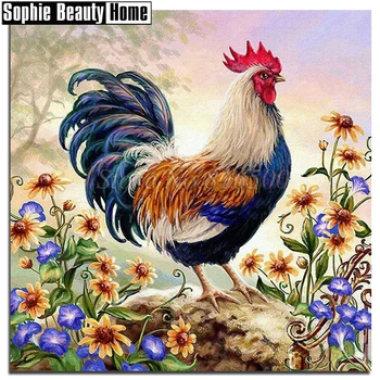 Diy 5D Diamond Painting Cross Stitch Animal Cock In Flowers Diamond Embroidery Pattern Full Drill Mosaic Home Decor Art 18C004
Diy 5D Diamond Painting Cross Stitch Animal Cock In Flowers Diamond Embroidery Pattern Full Drill Mosaic Home Decor Art 18C004