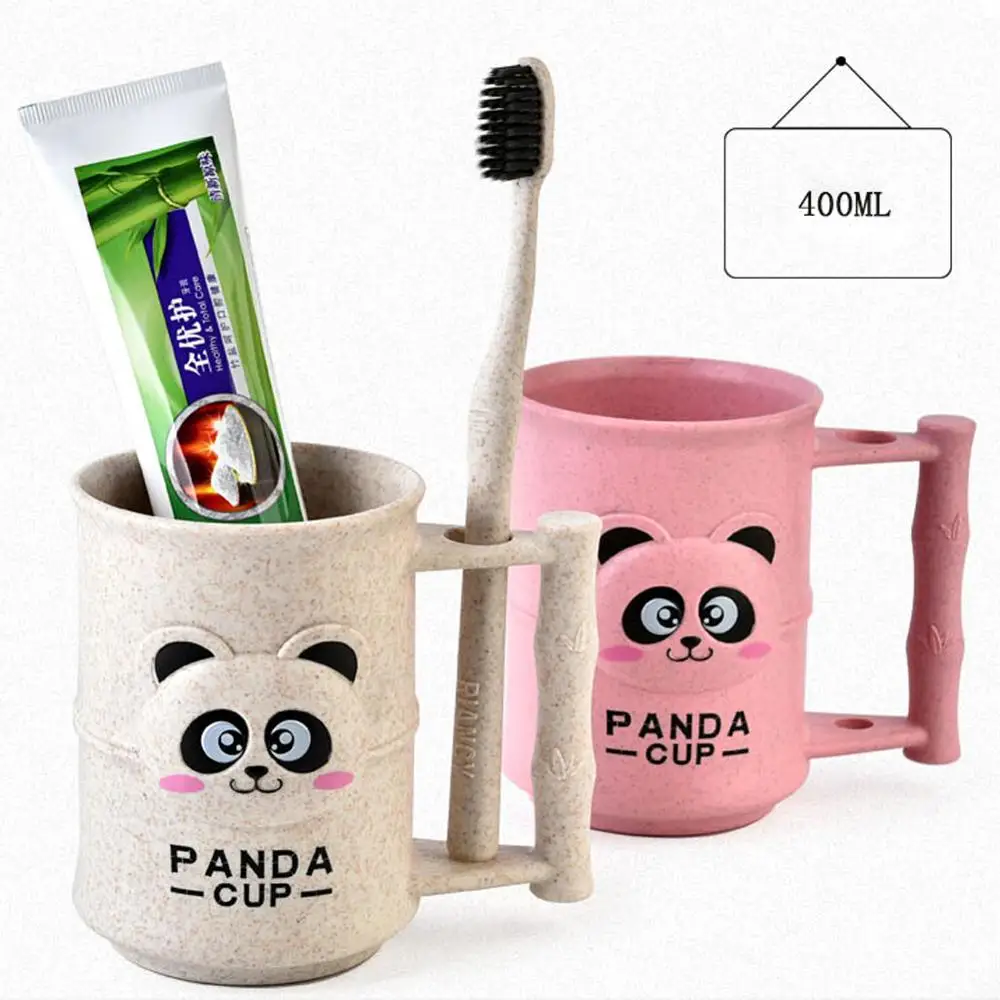 Super Cute Cartoon Panda Wheat Straw Toothbrush Cup Mouth Cup Wash Cup Cute Panda Washing Cup Environmental Protection
Super Cute Cartoon Panda Wheat Straw Toothbrush Cup Mouth Cup Wash Cup Cute Panda Washing Cup Environmental Protection