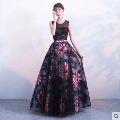 New Design A-Line Evening Dresses Floral Skirt Printed Ladies Sleeveless Sweep Train Women Maxi Dress Prom Gowns Special
New Design A-Line Evening Dresses Floral Skirt Printed Ladies Sleeveless Sweep Train Women Maxi Dress Prom Gowns Special