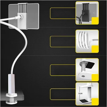 360 Degree Flexible Lazy Bed Table Stand adjustable standding Mount Holder For iPad for Huawei 7'' 8'' 10.1'' Tablets
360 Degree Flexible Lazy Bed Table Stand adjustable standding Mount Holder For iPad for Huawei 7'' 8'' 10.1'' Tablets