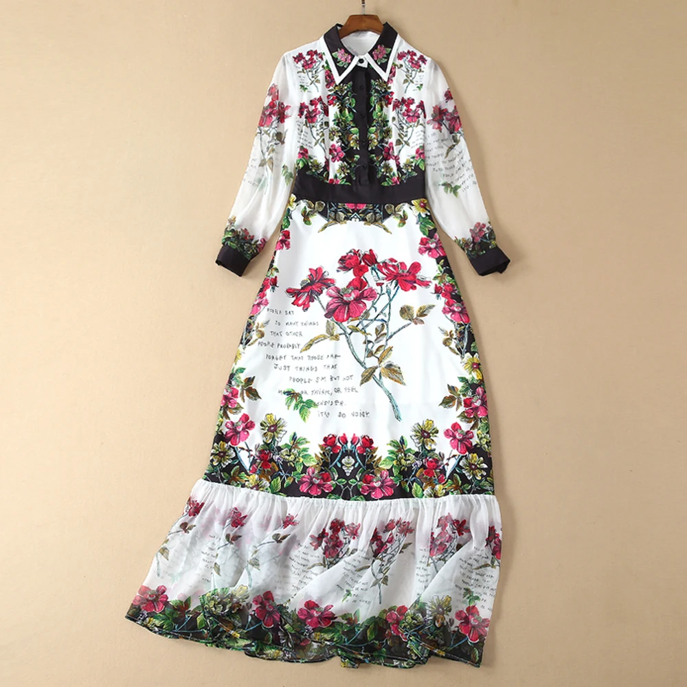 Red RoosaRosee Fashion Runway Designer Women Maxi Long Dress Beads Elegant Red Flower Print Wrist Sleeve Autumn Dresses Vestidos
Red RoosaRosee Fashion Runway Designer Women Maxi Long Dress Beads Elegant Red Flower Print Wrist Sleeve Autumn Dresses Vestidos