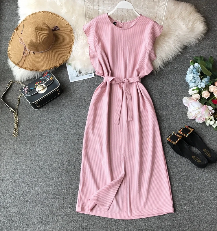 Women's spring summer butterfly sleeve solid medium long dress female high waist slim chic dress TB1230
Women's spring summer butterfly sleeve solid medium long dress female high waist slim chic dress TB1230