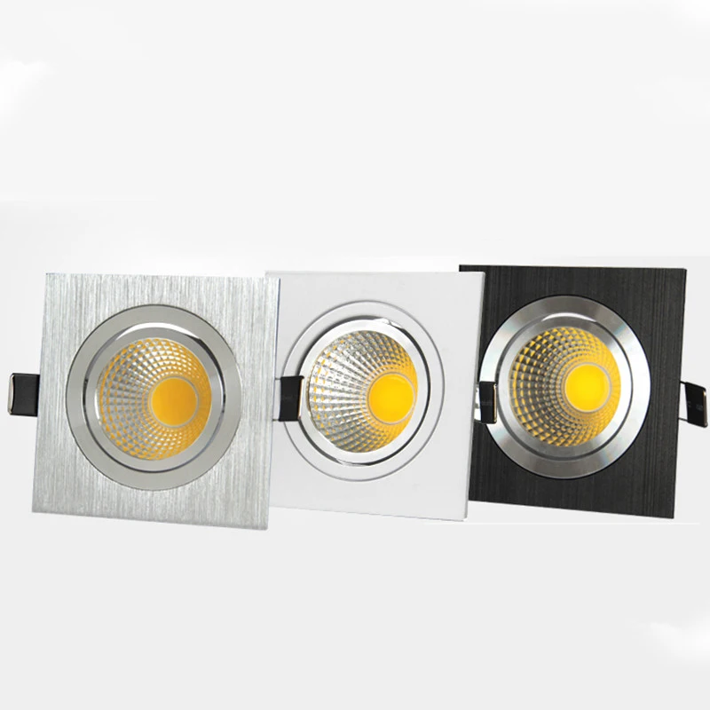 Dimmable Led downlight light COB Ceiling Spot Light 10w 85-265V ceiling recessed Lights Indoor Lighting White Black Silver
Dimmable Led downlight light COB Ceiling Spot Light 10w 85-265V ceiling recessed Lights Indoor Lighting White Black Silver