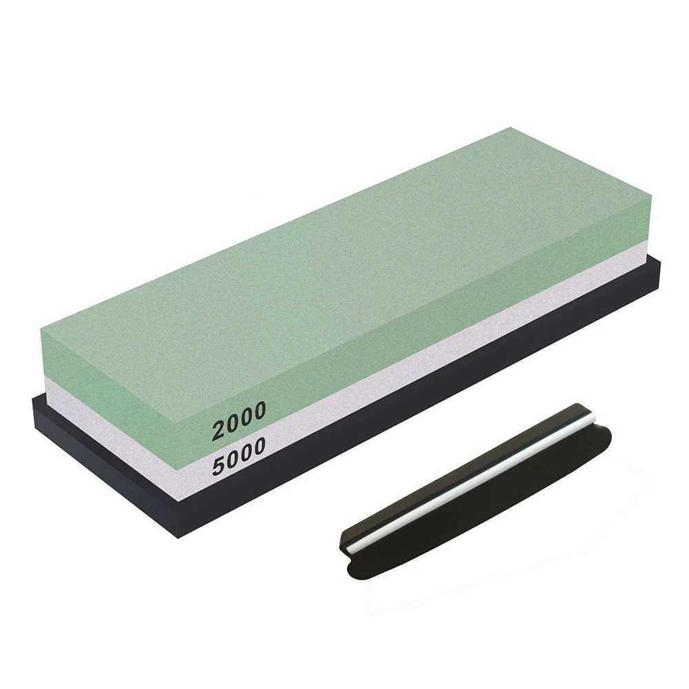 FJS-Whetstone, Double-Sided Knife Sharpening Stone Set Grit 2000/5000 Knife Sharpener Combination Waterstone Kits with Non-sli
FJS-Whetstone, Double-Sided Knife Sharpening Stone Set Grit 2000/5000 Knife Sharpener Combination Waterstone Kits with Non-sli