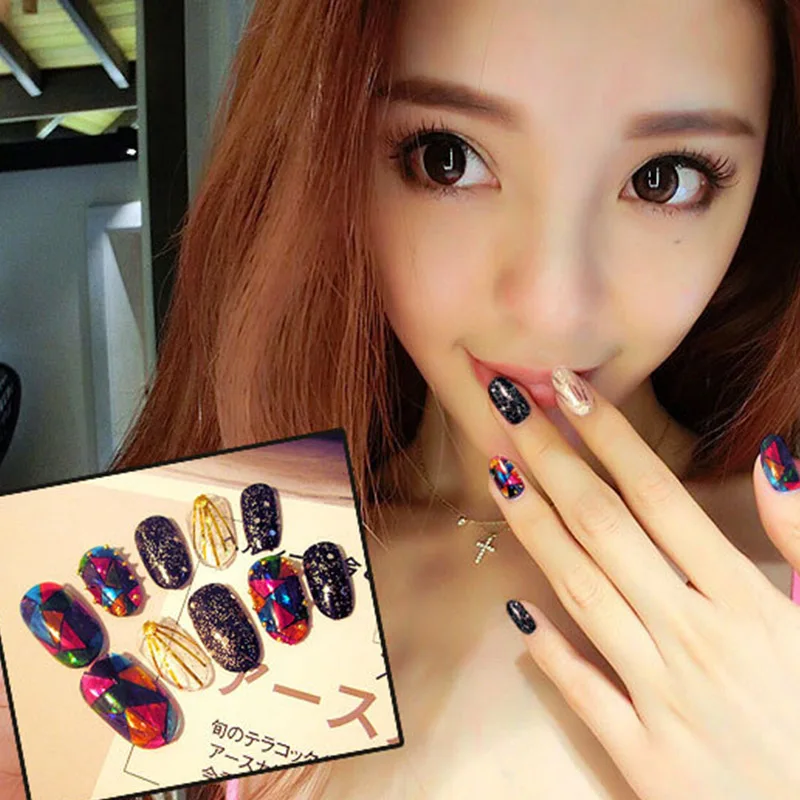 Full Cover New Design Nail Art Tips with Glue Girl Colorful Chic Street Style False Nail Ladies Individuality Fashion Fake Nails
Full Cover New Design Nail Art Tips with Glue Girl Colorful Chic Street Style False Nail Ladies Individuality Fashion Fake Nails