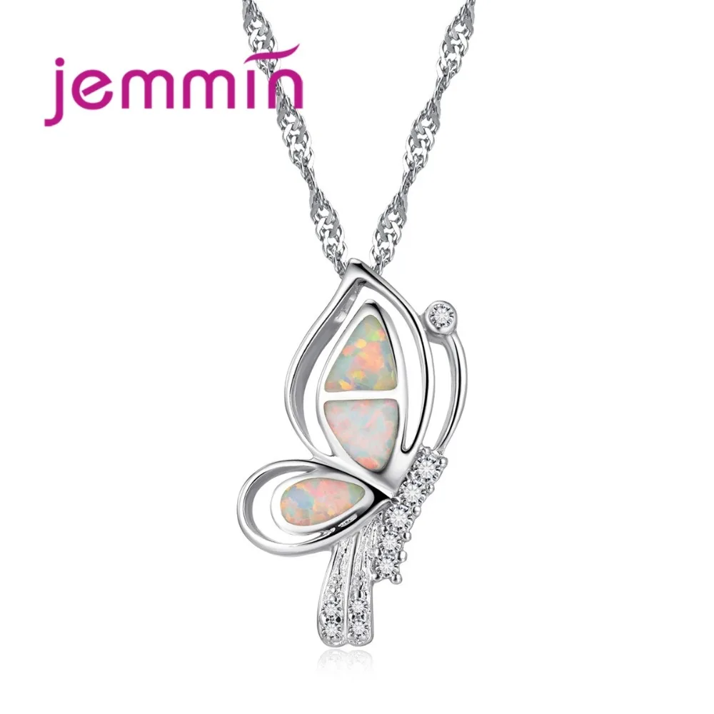 New Original Design Butterfly Rhinestone Necklaces Pendants 925 Sterling Silver White Opal Statement Necklace For Women
New Original Design Butterfly Rhinestone Necklaces Pendants 925 Sterling Silver White Opal Statement Necklace For Women