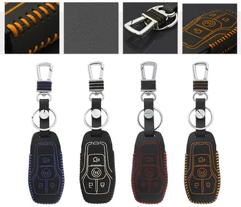 Brand New High quality Genuine Leather Remote Control Car Key Case wallet Bag Cover For Ford Explorer 2016
Brand New High quality Genuine Leather Remote Control Car Key Case wallet Bag Cover For Ford Explorer 2016