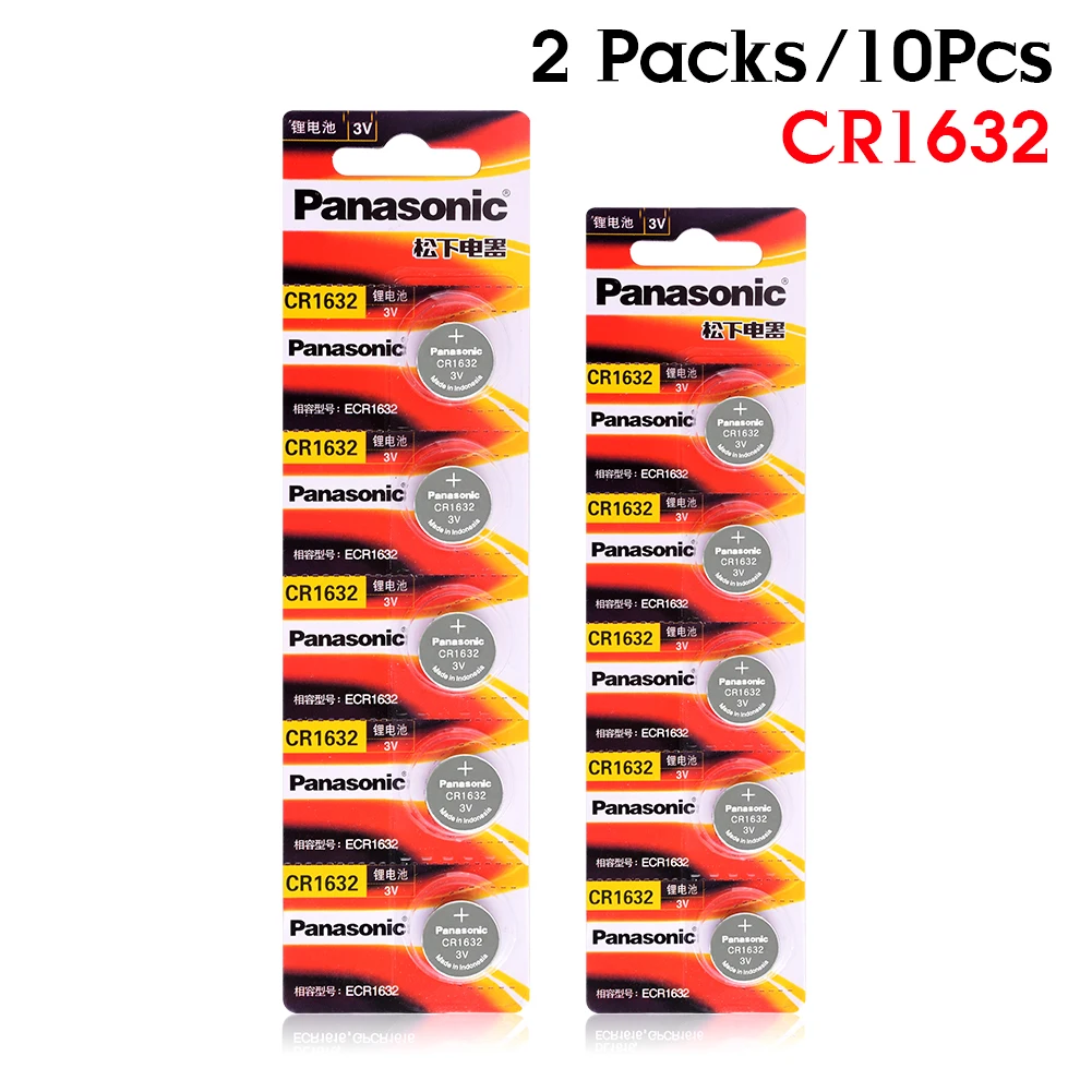 PANASONIC cr1632 3v 10 X original brand new battery for button cell coin batteries for watch computer cr 1632
PANASONIC cr1632 3v 10 X original brand new battery for button cell coin batteries for watch computer cr 1632