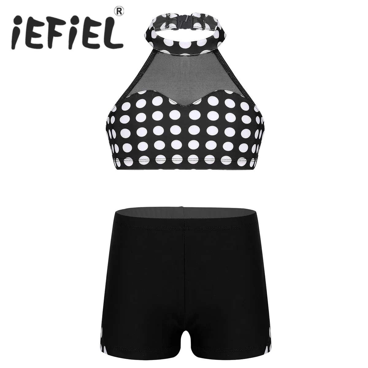 Child Girls Kids Gymnastics Leotard Ballet Dance Set Outfits Crop Top with Shorts Set for Gym Workout Set Stage Performance
Child Girls Kids Gymnastics Leotard Ballet Dance Set Outfits Crop Top with Shorts Set for Gym Workout Set Stage Performance