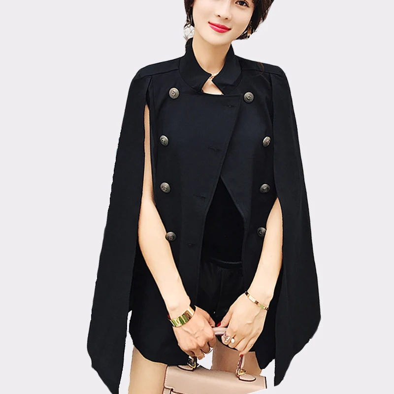 Spring Women Fashion Cloak Winter Warm Double Breasted Trench Coats Vintage Female Street Loose Casaco Feminino
Spring Women Fashion Cloak Winter Warm Double Breasted Trench Coats Vintage Female Street Loose Casaco Feminino