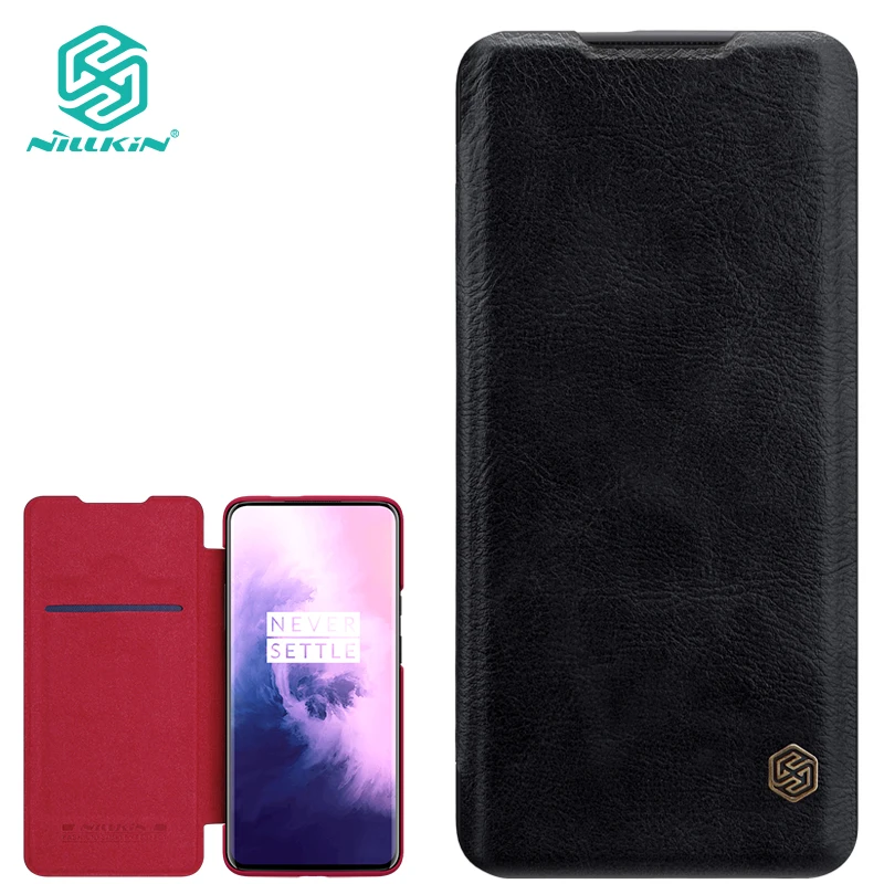 Nillkin Leather Case for OnePlus 7 Pro Qin Series Flip Cases Luxury Phone Bags Back Cover
Nillkin Leather Case for OnePlus 7 Pro Qin Series Flip Cases Luxury Phone Bags Back Cover