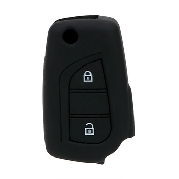 Key Fob Shell For TOYOTA Corolla EX Silicone Auto Replacement Parts Key Case Cover Car Key Shell 2 Buttons Remote
Key Fob Shell For TOYOTA Corolla EX Silicone Auto Replacement Parts Key Case Cover Car Key Shell 2 Buttons Remote