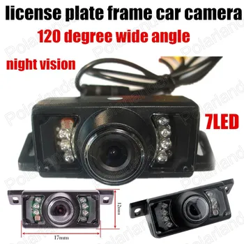 7 LED Light infrared Night Vision Short License plate Frame Reverse Camera Car Rear View Camera Parking 120 degree wide angle
7 LED Light infrared Night Vision Short License plate Frame Reverse Camera Car Rear View Camera Parking 120 degree wide angle