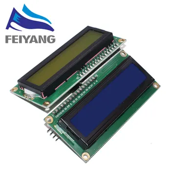 LCD1602+I2C LCD 1602 module Blue/Green screen PCF8574 IIC/I2C LCD1602 Adapter plate
LCD1602+I2C LCD 1602 module Blue/Green screen PCF8574 IIC/I2C LCD1602 Adapter plate