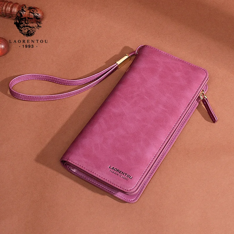 LAORENTOU Brand Lady Large Capacity Card Holder Zipper Wallet Casual Purse Women Wallets Leather Purse Long Wallet for Female
LAORENTOU Brand Lady Large Capacity Card Holder Zipper Wallet Casual Purse Women Wallets Leather Purse Long Wallet for Female