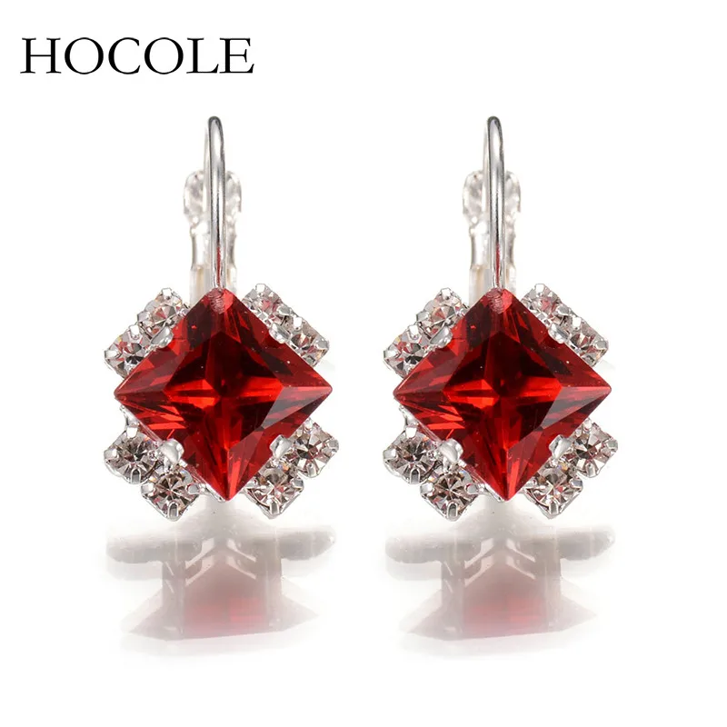 2018 Luxury Rhinestone Red Blue Square Crystal Drop Dangle Earrings For Women Statement Wedding Jewelry Pendientes Mujer
2018 Luxury Rhinestone Red Blue Square Crystal Drop Dangle Earrings For Women Statement Wedding Jewelry Pendientes Mujer