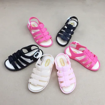 Mini 2019 Summer New Roman Shoes Girls Sandals Flox Kids Jelly Soft Insole PVC Shoe Flat-on Soft Bottom Non-Slip
Mini 2019 Summer New Roman Shoes Girls Sandals Flox Kids Jelly Soft Insole PVC Shoe Flat-on Soft Bottom Non-Slip