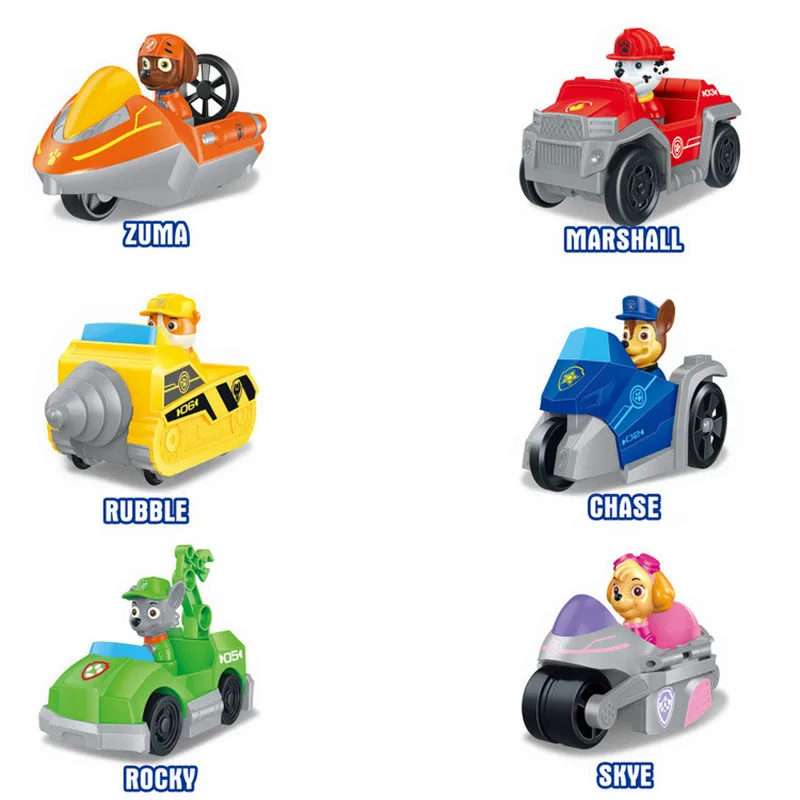 6pcs/set Paw patrol dog Anime Toys Figurine Plastic Toy Action Figure model patrulla canina toys Children Gifts
6pcs/set Paw patrol dog Anime Toys Figurine Plastic Toy Action Figure model patrulla canina toys Children Gifts