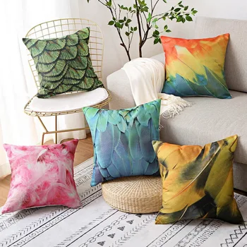 New Oct. Home Textile Fashion Feather Patterns Cotton Linen One-sided Two-sided Square Pillow Case Gifts #41467
New Oct. Home Textile Fashion Feather Patterns Cotton Linen One-sided Two-sided Square Pillow Case Gifts #41467