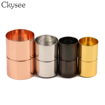 Ckysee 10pcs/lot Copper Magnetic Clasps 3/4/5/6/7/8/10/12/14/15mm For Leather Cord Bracelet Connectors For DIY Jewelry Making
Ckysee 10pcs/lot Copper Magnetic Clasps 3/4/5/6/7/8/10/12/14/15mm For Leather Cord Bracelet Connectors For DIY Jewelry Making