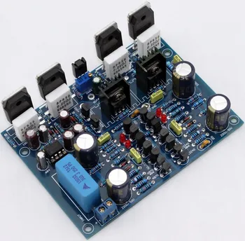 DC45V 100W amplifier board ON NJW0281 / NJW0302 and A1930 / C5171 Class A amplifier board Op amp TL082
DC45V 100W amplifier board ON NJW0281 / NJW0302 and A1930 / C5171 Class A amplifier board Op amp TL082