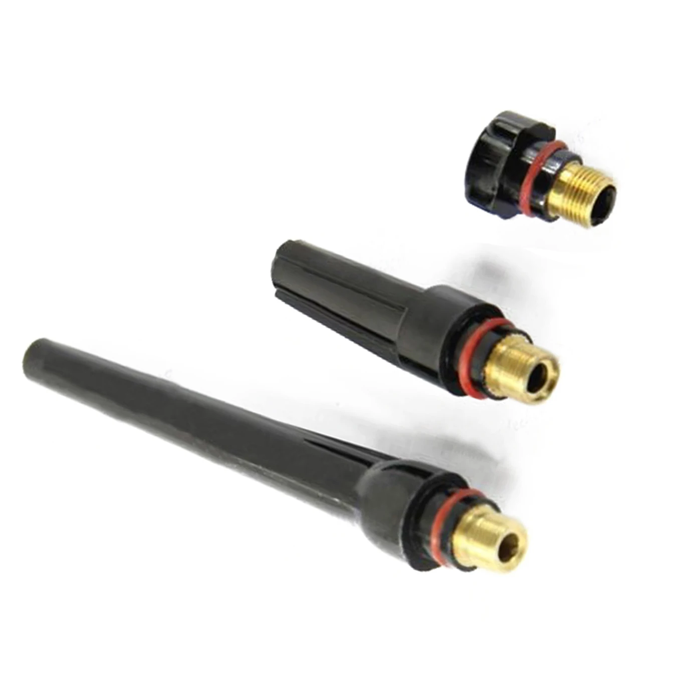3pcs Tig Welding Torch Back Cap 57Y02 57Y03 57Y04 Long Medium Short Back Caps Kit For WP-17/18/26 Series
3pcs Tig Welding Torch Back Cap 57Y02 57Y03 57Y04 Long Medium Short Back Caps Kit For WP-17/18/26 Series