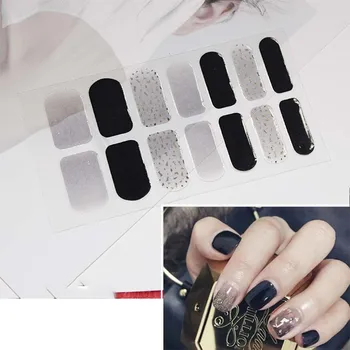 14tips/sheet Colorful Shinny Full Nail Art Tips DIY Adhesive Wraps Waterproof Nail Stickers Decorations Manicure D45
14tips/sheet Colorful Shinny Full Nail Art Tips DIY Adhesive Wraps Waterproof Nail Stickers Decorations Manicure D45