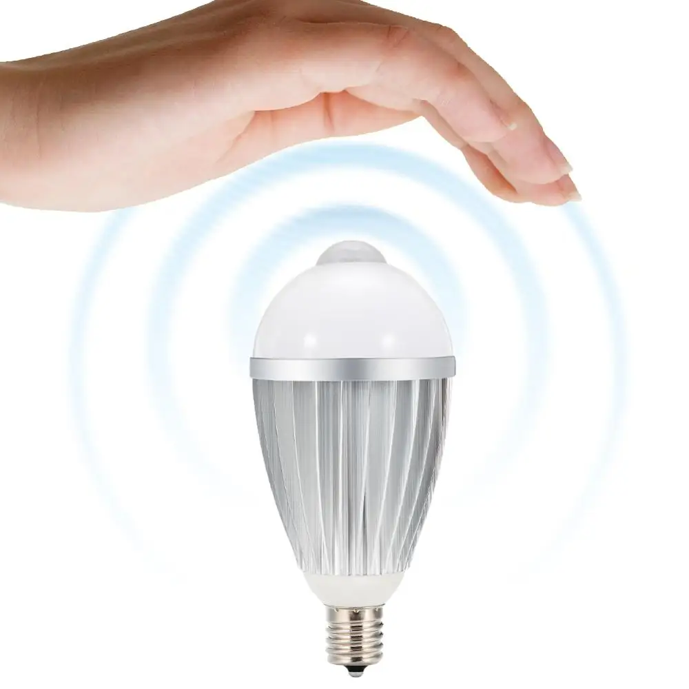 E17 LED Motion Sensor Light Bulb Cold White/Warm White Smart Auto On/Off LED Bulbs for Stair Hallway Balcony Corridor 7W
E17 LED Motion Sensor Light Bulb Cold White/Warm White Smart Auto On/Off LED Bulbs for Stair Hallway Balcony Corridor 7W