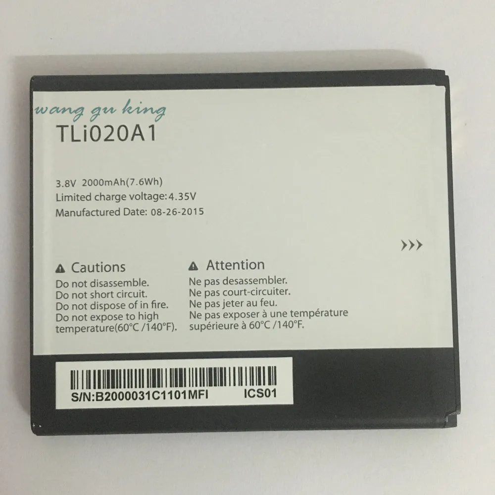 TLi020A1 Battery For Alcatel One Touch Pop 3 (5) 4G 5 Dual Sim OT 5065D 5065A 5065X 5065W 5065J 5065T Phone Batterie Bateria
TLi020A1 Battery For Alcatel One Touch Pop 3 (5) 4G 5 Dual Sim OT 5065D 5065A 5065X 5065W 5065J 5065T Phone Batterie Bateria