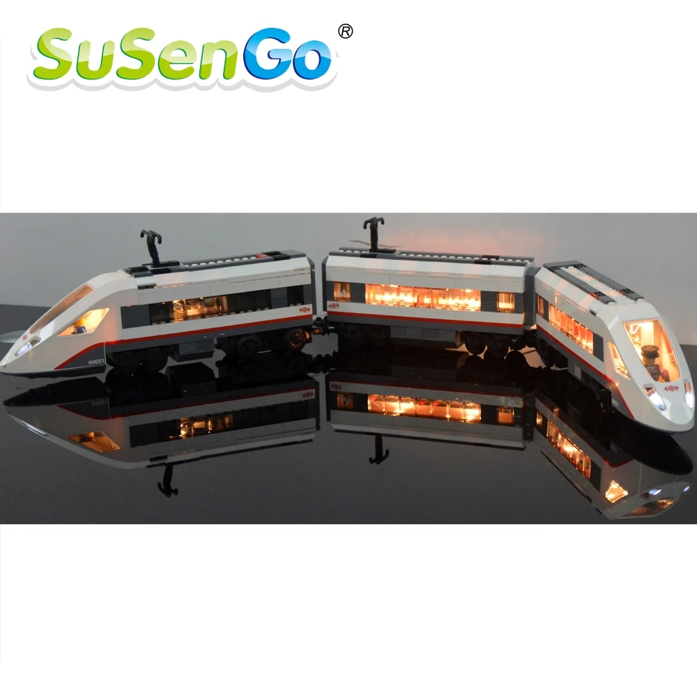 SuSenGo Decorate Light Set For 60051 Trains High-speed Passenger Led Lighting Kit Compatible With 02010 28031 NO Blocks Model
SuSenGo Decorate Light Set For 60051 Trains High-speed Passenger Led Lighting Kit Compatible With 02010 28031 NO Blocks Model