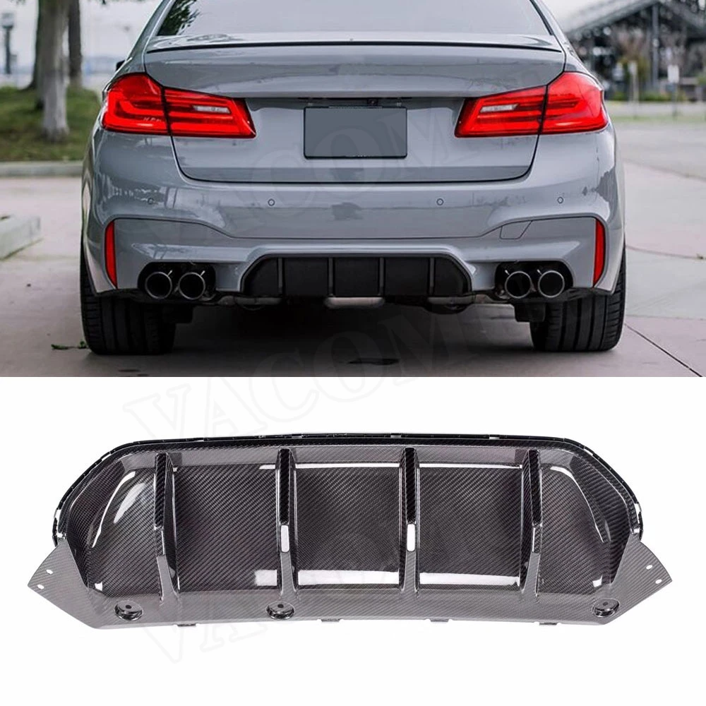 For BMW 5 Series F90 M5 Carbon Fiber Rear Bumper Diffuser Lip Spoiler Sedan 4 Door 2018 2019 Car Styling FRP Bumper Guard
For BMW 5 Series F90 M5 Carbon Fiber Rear Bumper Diffuser Lip Spoiler Sedan 4 Door 2018 2019 Car Styling FRP Bumper Guard