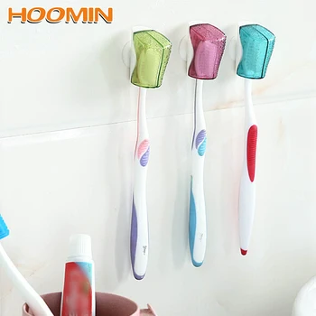 HOOMIN Bathroom Product Wall Mount Rack Toothbrush Cover Storage 3 Piece/Set Suction Cup Toothbrush Holder
HOOMIN Bathroom Product Wall Mount Rack Toothbrush Cover Storage 3 Piece/Set Suction Cup Toothbrush Holder