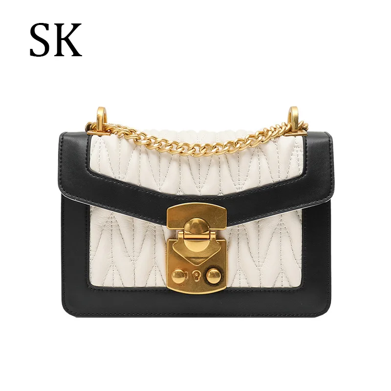 SK 2019 Designer Bags Famous Brand Women Handbag Genuine Leather Ladies Luxury Flap Bags Shoulder Messenger Bag for Womens bolsa
SK 2019 Designer Bags Famous Brand Women Handbag Genuine Leather Ladies Luxury Flap Bags Shoulder Messenger Bag for Womens bolsa