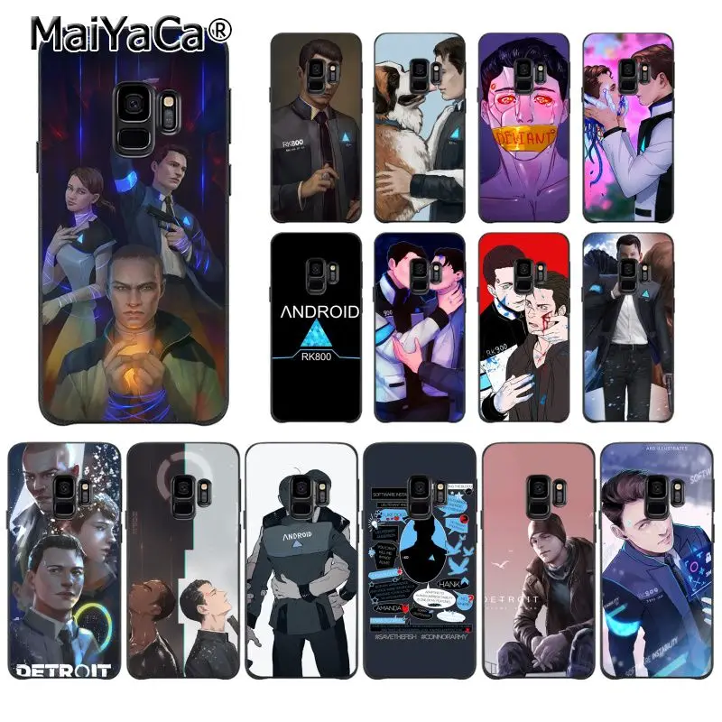MaiYaCa Detroit Become Human Android RK800 Connor Kara Phone Case for Samsung Galaxy S9 plus S7 S6 S10 Lite S10Plus S10E S8 plus
MaiYaCa Detroit Become Human Android RK800 Connor Kara Phone Case for Samsung Galaxy S9 plus S7 S6 S10 Lite S10Plus S10E S8 plus
