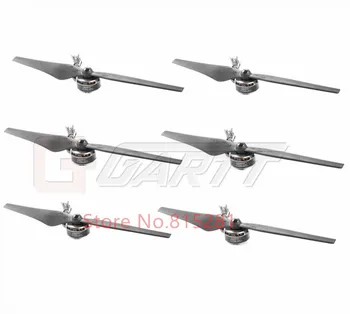 Gleagle`s 3pairs CW CCW ML3508S 700KV Brushless Motor +1245 Self-tightening propeller For DJI RC Multi-rotor Quadcopter Hexacopt
Gleagle`s 3pairs CW CCW ML3508S 700KV Brushless Motor +1245 Self-tightening propeller For DJI RC Multi-rotor Quadcopter Hexacopt